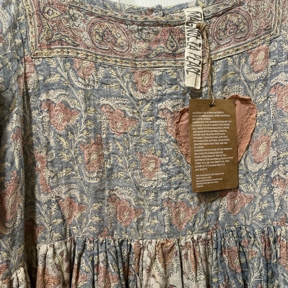 Magnolia Pearl Dress 774 Block Print Watson Dress. New with tags. - Picture 3 of 6